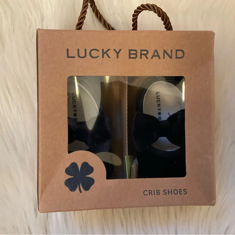 Lucky Brand Amber Crib Shoes - New in Box - Size 1